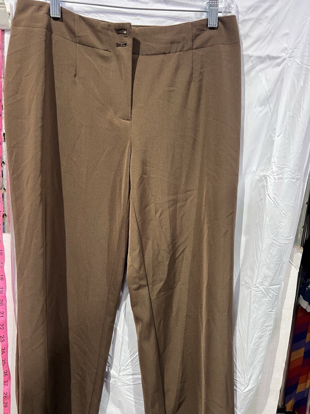 Brown Chicos Additions wide-leg trousers .32" Waist TG2270